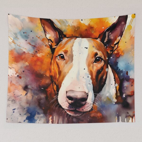 Item preview, Watercolor Bull Terrier designed and sold by TheAnimalZ00.