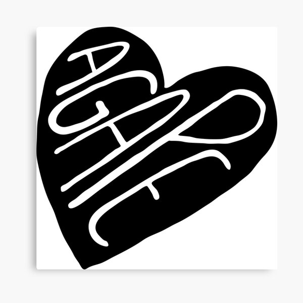 Agape Love Inverted Canvas Print
