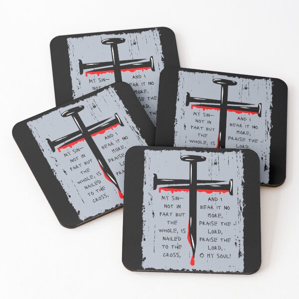 Item preview, My Sin Nailed to the Cross in Gray designed and sold by Neeshki.