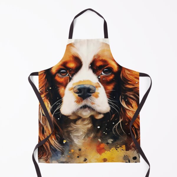 Item preview, Watercolor Cavalier King Charles Spaniel designed and sold by TheAnimalZ00.