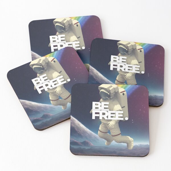 Item preview, Space Rainbow Astro designed and sold by socialarmour.