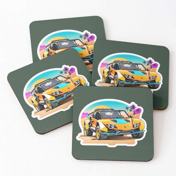 Item preview, Cool Dune Buggy Desert Rally Racing Car designed and sold by TheArtOfPat.