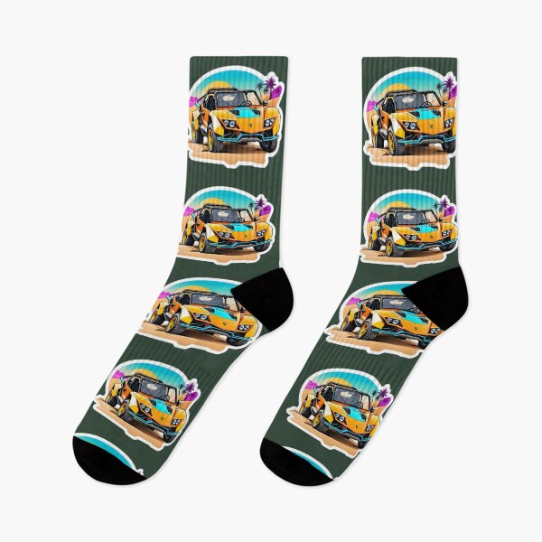 Item preview, Cool Dune Buggy Desert Rally Racing Car designed and sold by TheArtOfPat.