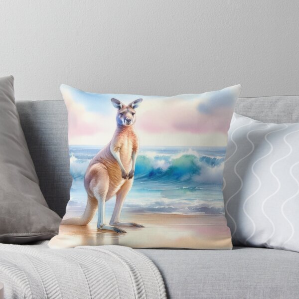 Item preview, Beach Kangaroo 2 designed and sold by ChrisButler.
