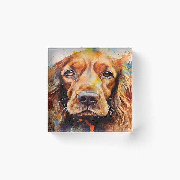 Item preview, Watercolor Cocker Spaniel designed and sold by TheAnimalZ00.