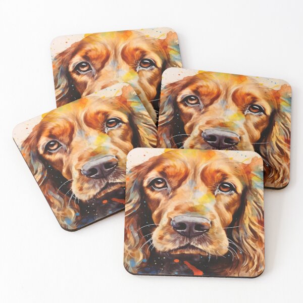 Item preview, Watercolor Cocker Spaniel designed and sold by TheAnimalZ00.
