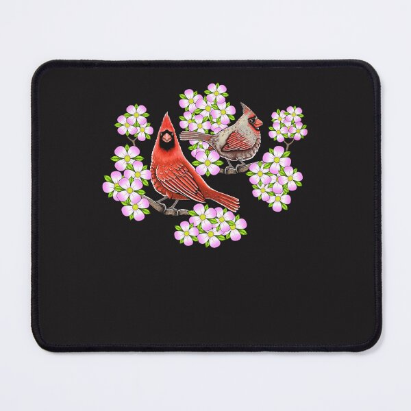 Item preview, Red Cardinal dogwood flower North Carolina Virginia designed and sold by AnthWright.