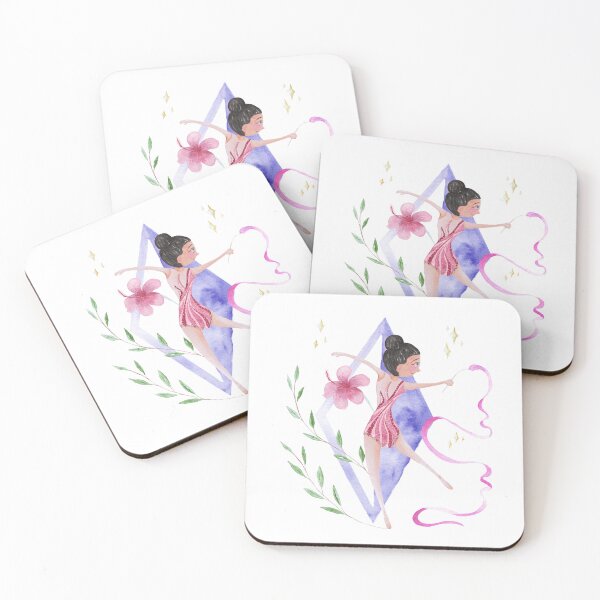 Item preview, Elegance in Motion: Rhythmic Gymnastics Athletes - Red designed and sold by Andreia Magic Kids.