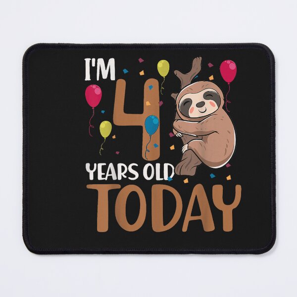 Item preview, 4Th Birthday Shirt Sloth Kids Lazy Boys Party 4 Four4Th Birthday Shirt Sloth Kids Lazy Boys Party 4 Four designed and sold by AnnetteHanns.