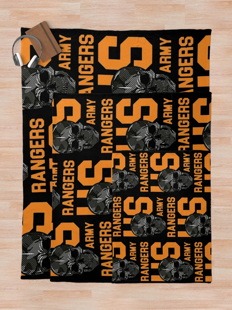 Thumbnail 5 of 6, Throw Blanket, US Army Ranger designed and sold by RENAGADE4LYF.