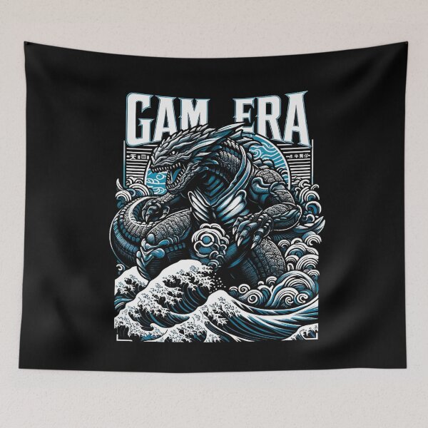 Item preview, Gamera Kaiju Monster Retro Graphic Tee - Vintage Japanese Inspired Casual Wear designed and sold by LaElee.