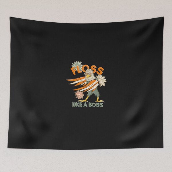 Item preview, 4Th Of July Floss Like A Boss Bald Eagle American Flag designed and sold by AnnetteHanns.