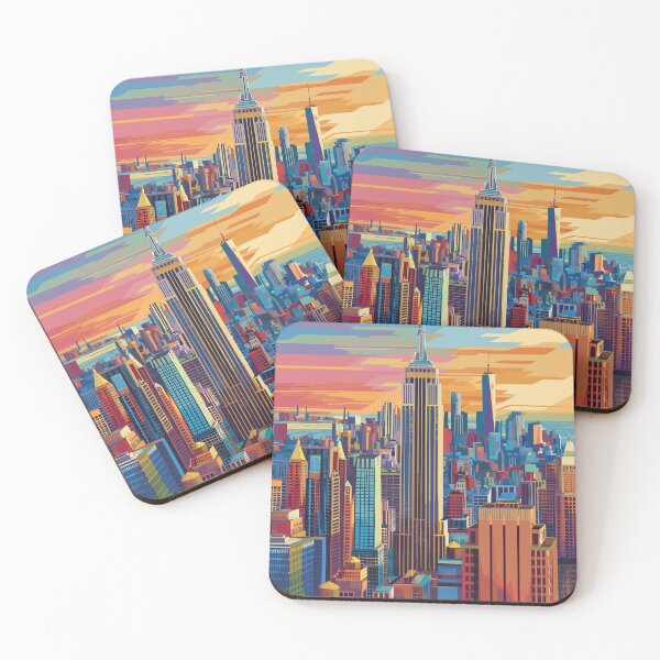 Item preview, New York City Skyline V2 designed and sold by itgonbebiblical.