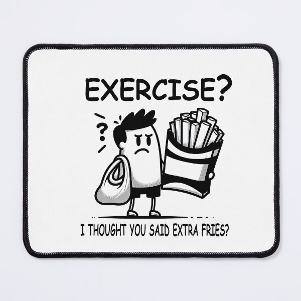 Item preview, Exercise I thought you said extra fries designed and sold by Lobory.