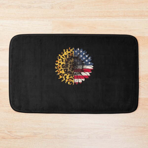 Item preview, 4Th Of July Sunflower American Flag Leopard Funny Women Kids designed and sold by AnnetteHanns.