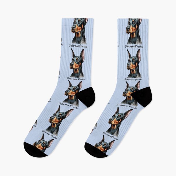 Item preview, Color Drawing of Doberman Pinscher designed and sold by critterpatchusa.