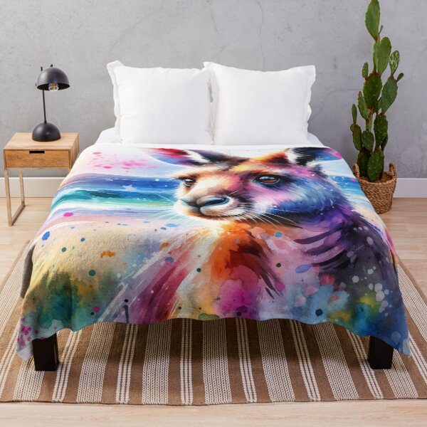 Item preview, Beach Kangaroo 4 designed and sold by ChrisButler.