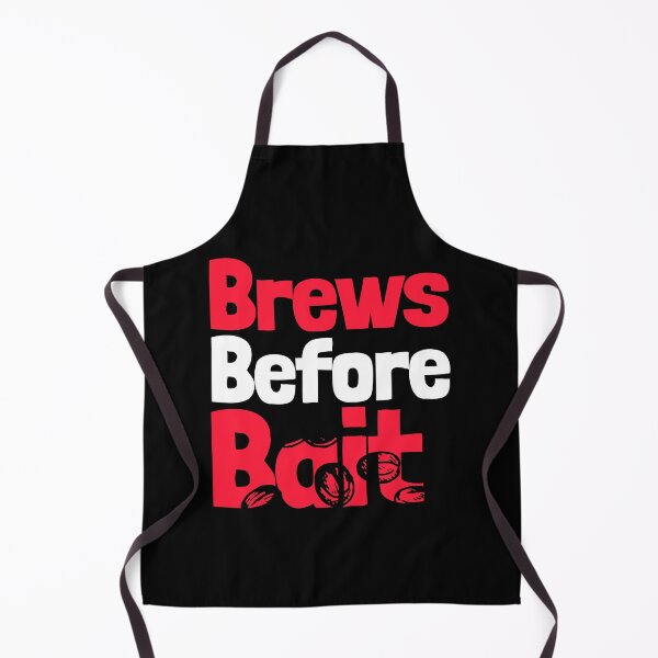 Item preview, Brews Before Bait Coffee fishing T-Shirt designed and sold by Printhubs123.