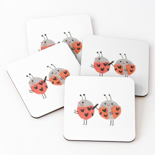 Item preview, love bugs lady bugs designed and sold by capricornmoon.