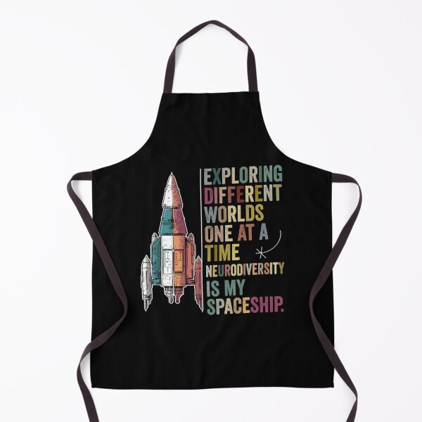 Item preview, Exploring different worlds one at a time neurodiversity is my spaceship. designed and sold by NeliaThiziri.