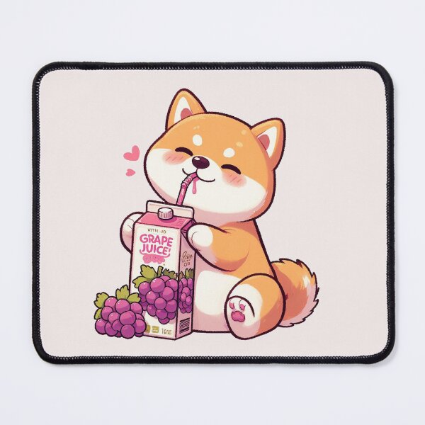 Item preview, Grape Juice Shiba Inu designed and sold by LemuellTrends.