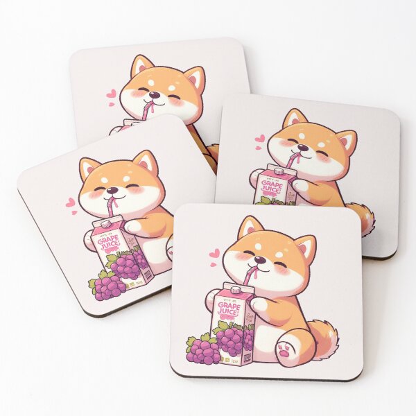 Item preview, Grape Juice Shiba Inu designed and sold by LemuellTrends.