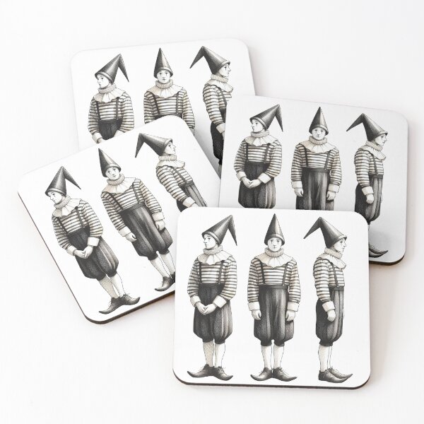 Item preview, Three Mimes designed and sold by SadClownUni.