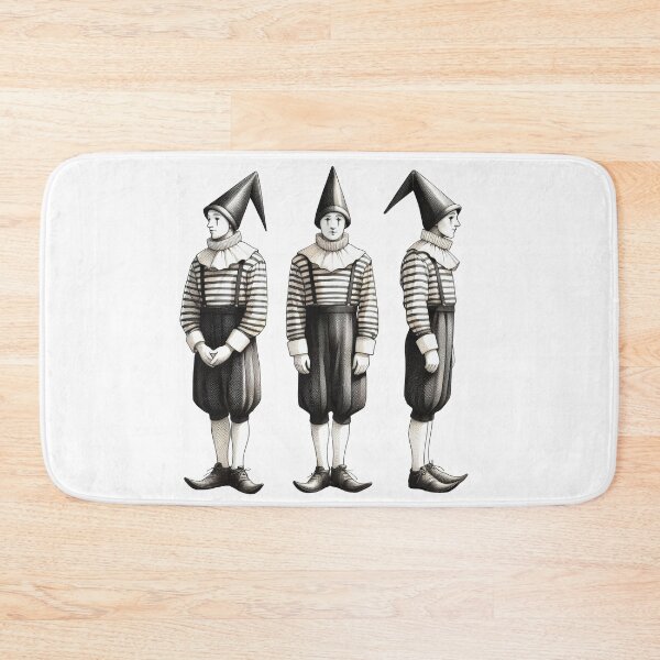 Item preview, Three Mimes designed and sold by SadClownUni.