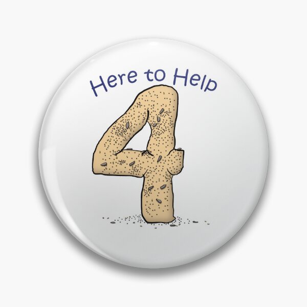Item preview, Here to Help designed and sold by SeedyMarkers.