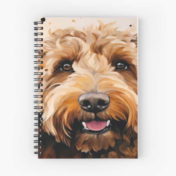 Item preview, Watercolor Labradoodle designed and sold by TheAnimalZ00.