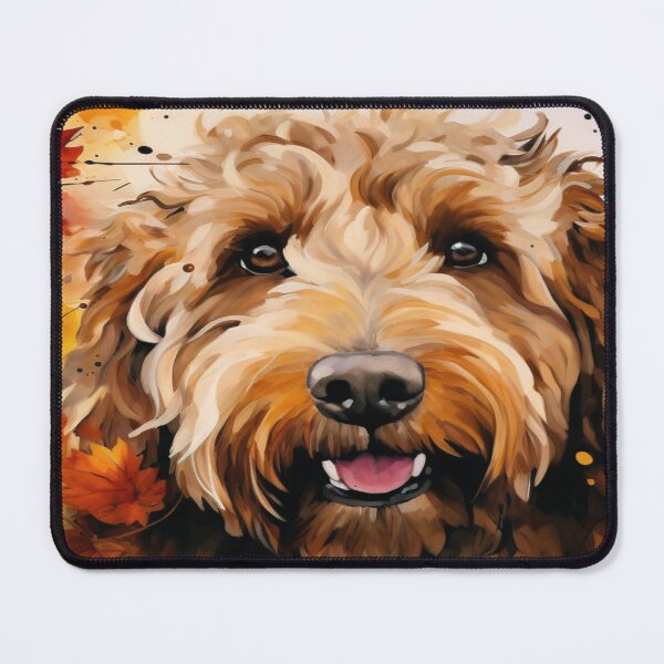 Item preview, Watercolor Labradoodle designed and sold by TheAnimalZ00.