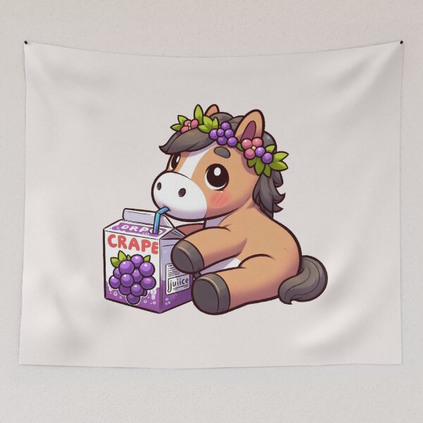 Item preview, Grape Juice Horse designed and sold by LemuellTrends.