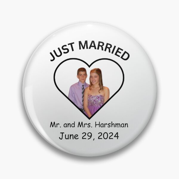 Item preview, Kenzie & Dylan Just Married designed and sold by grenellk.