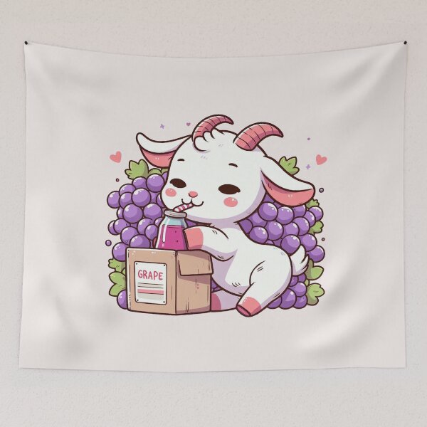 Item preview, Grape Juice Goat designed and sold by LemuellTrends.