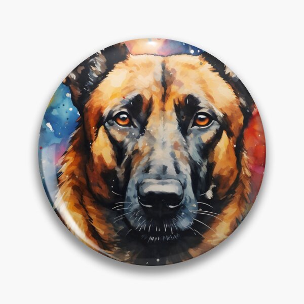 Item preview, Watercolor Belgian Malinois designed and sold by TheAnimalZ00.