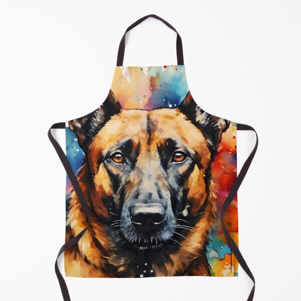 Item preview, Watercolor Belgian Malinois designed and sold by TheAnimalZ00.