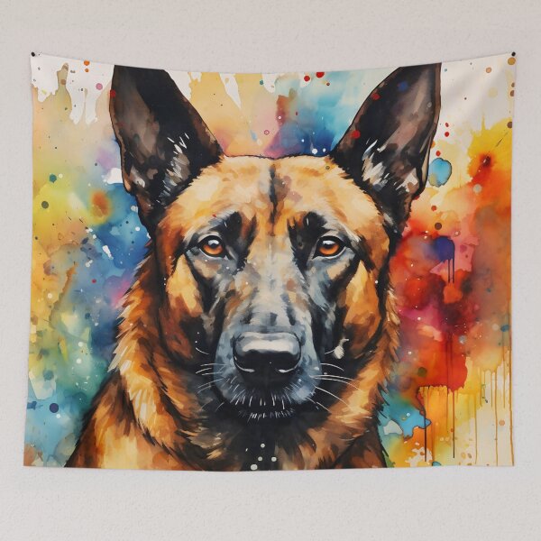 Item preview, Watercolor Belgian Malinois designed and sold by TheAnimalZ00.