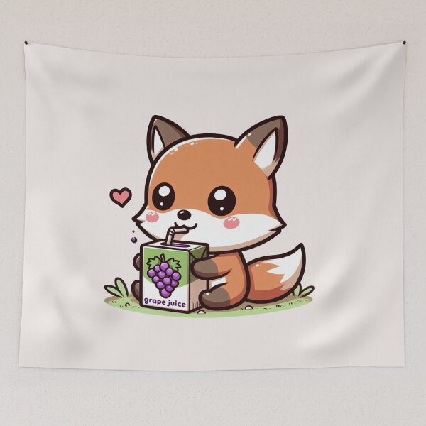 Item preview, Grape Juice Fox designed and sold by LemuellTrends.