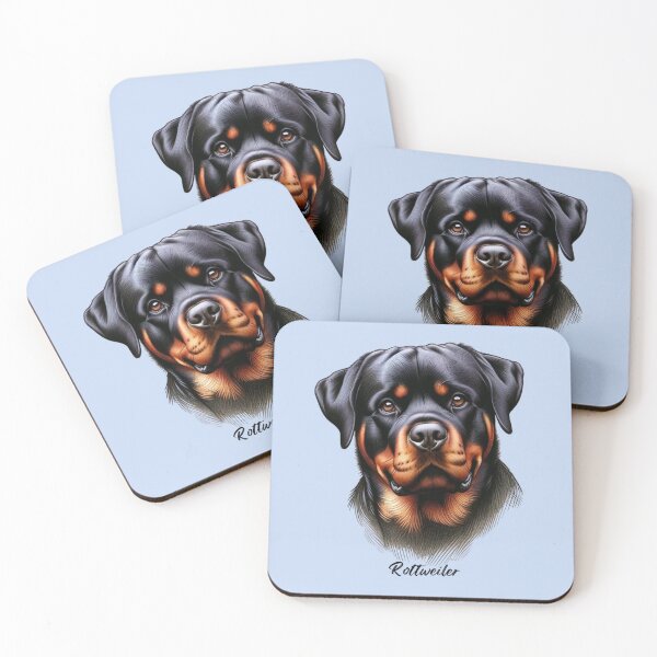 Item preview, Color Drawing of Rottweiler designed and sold by critterpatchusa.