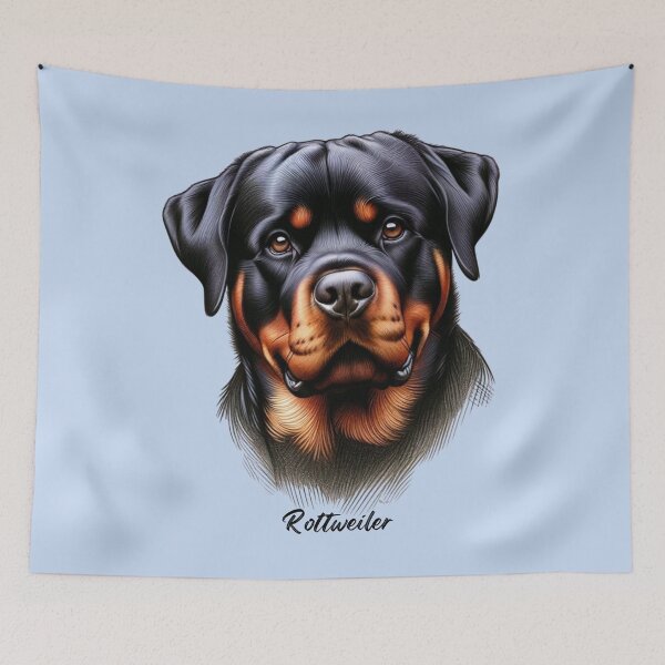 Item preview, Color Drawing of Rottweiler designed and sold by critterpatchusa.