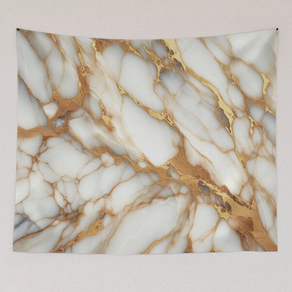 Item preview, Veins of Elegance: Calacatta Gold Marble Texture designed and sold by PyxolrStudio.