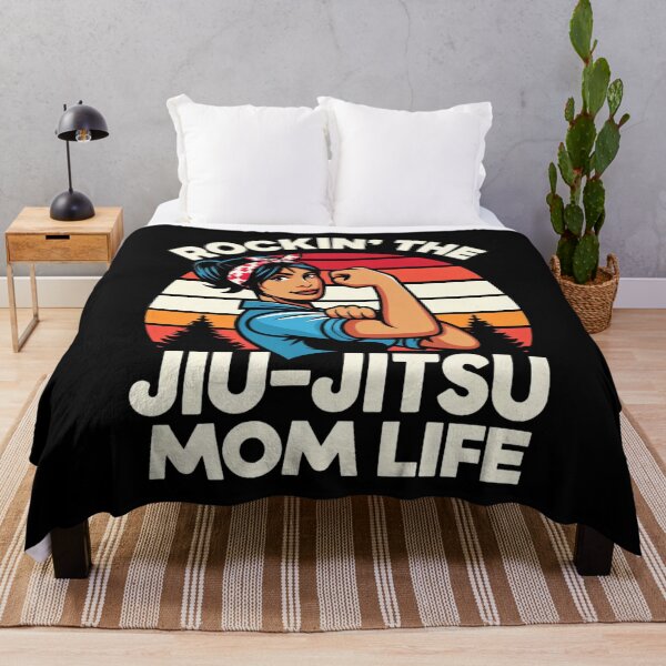Item preview, Rockin' Jiu-Jitsu Mom Life Tee | Jiu-Jitsu Graphic Top designed and sold by LaElee.