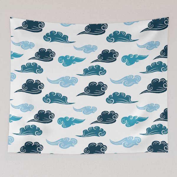 Item preview, Seamless clouds  designed and sold by pinkyfish1010.
