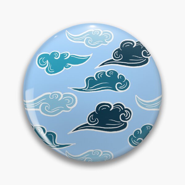Item preview, Cloudy day seamless pattern designed and sold by pinkyfish1010.