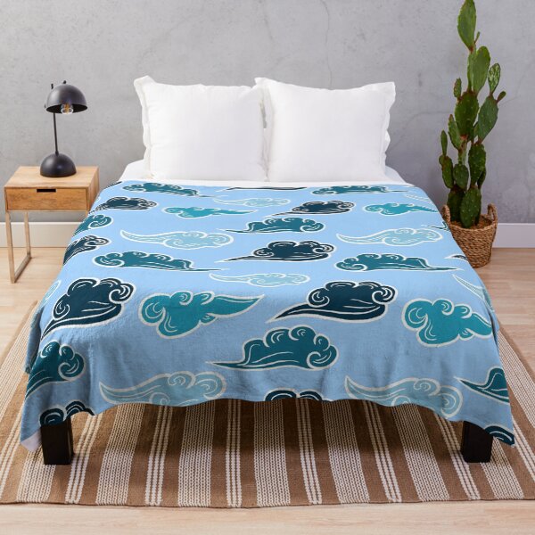Item preview, Cloudy day seamless pattern designed and sold by pinkyfish1010.