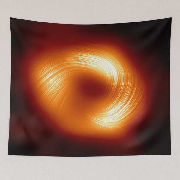 Item preview, First Ever Image of the Milky Way's Black Hole Sagittarius A* in Polarized Light (8K resolution) designed and sold by bobbooo.