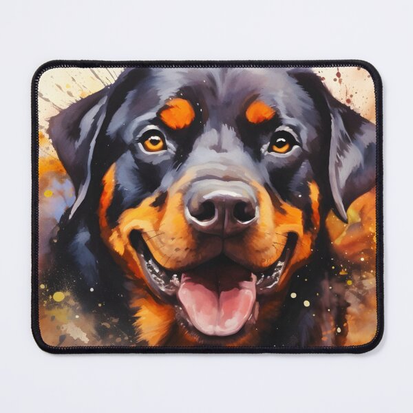 Artikelvorschau, Aquarell Rottweiler entworfen und verkauft von TheAnimalZ00.