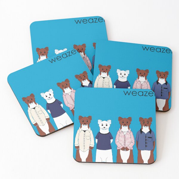 Item preview, Weasel Blue Album Sticker designed and sold by ArmaniConn.