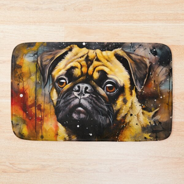 Item preview, Pug acuarela designed and sold by TheAnimalZ00.
