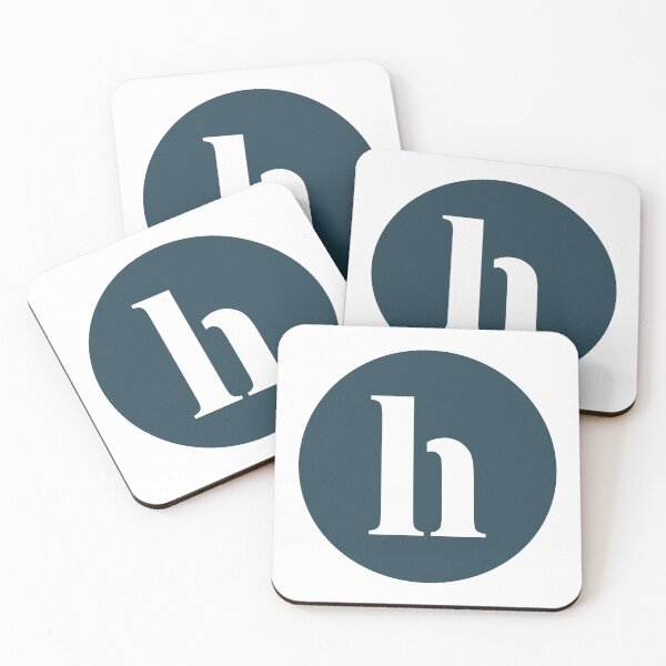 Item preview, Lowercase Alphabet H in Green Circle Modern Monogram Family Name Initial designed and sold by Ching Teoh.